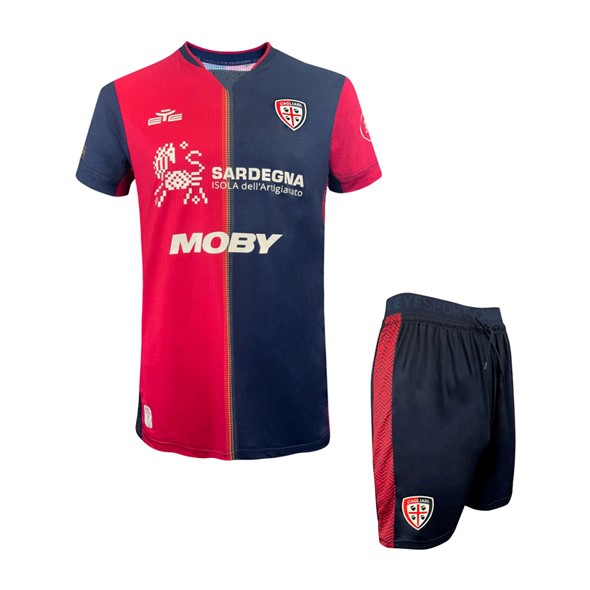 Camiseta Cagliari Calcio 1st Niño 2024-2025